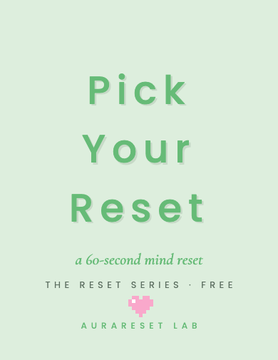 Mind Reset Recipe freebie preview